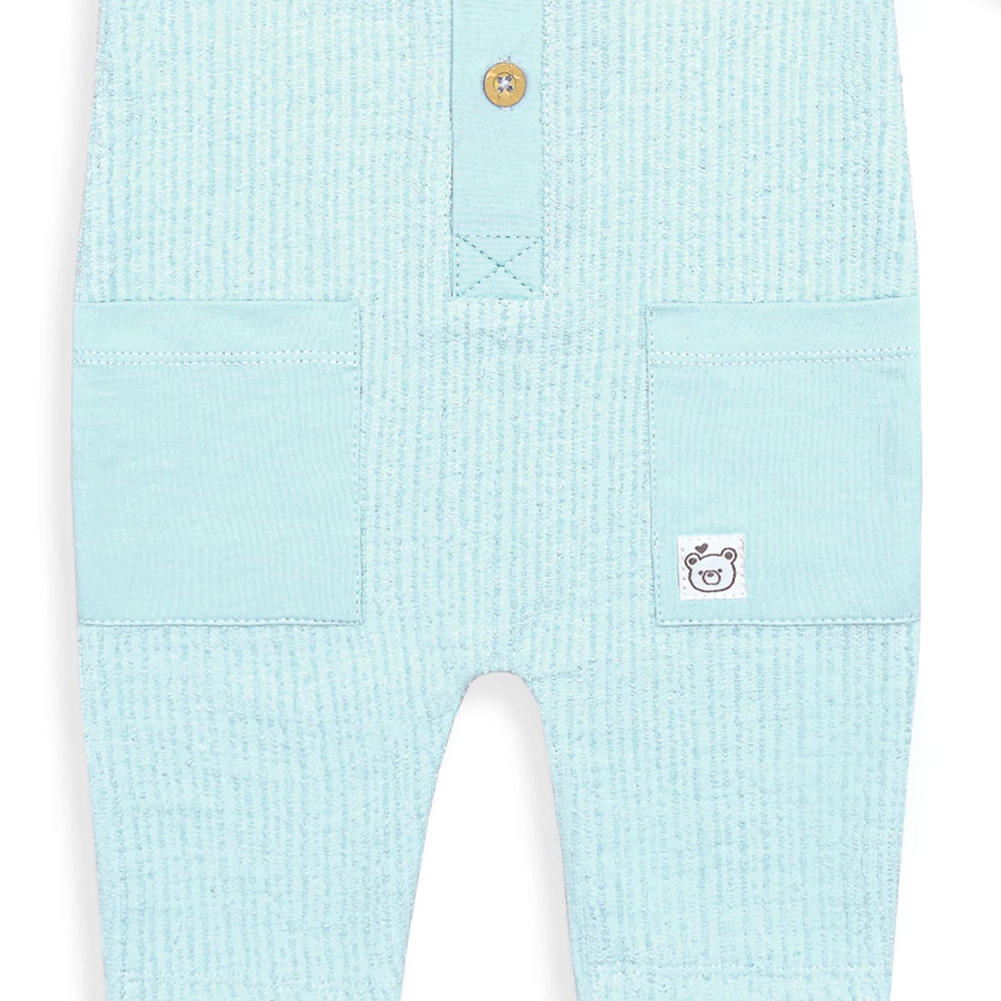 Baby Full Length Romper (Light Blue)