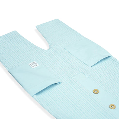 Baby Full Length Romper (Light Blue)