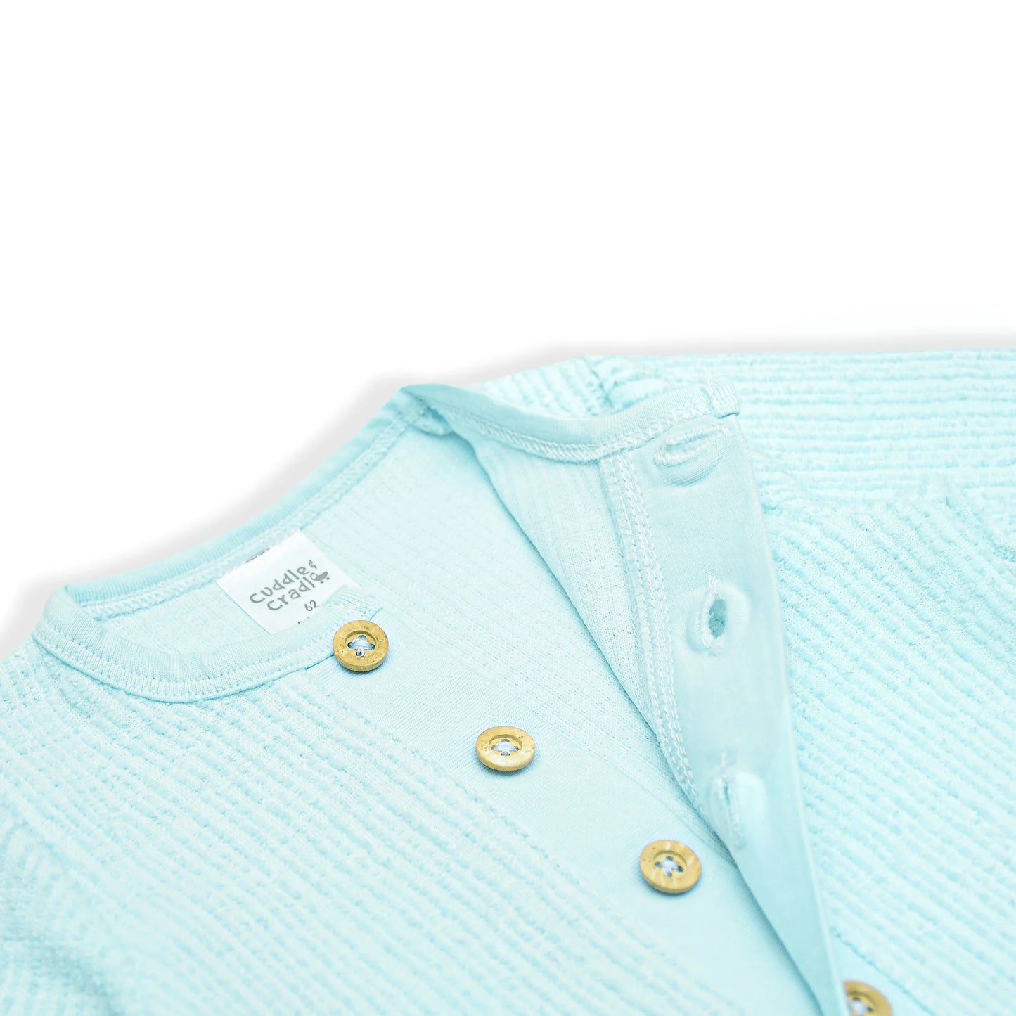 Baby Full Length Romper (Light Blue)