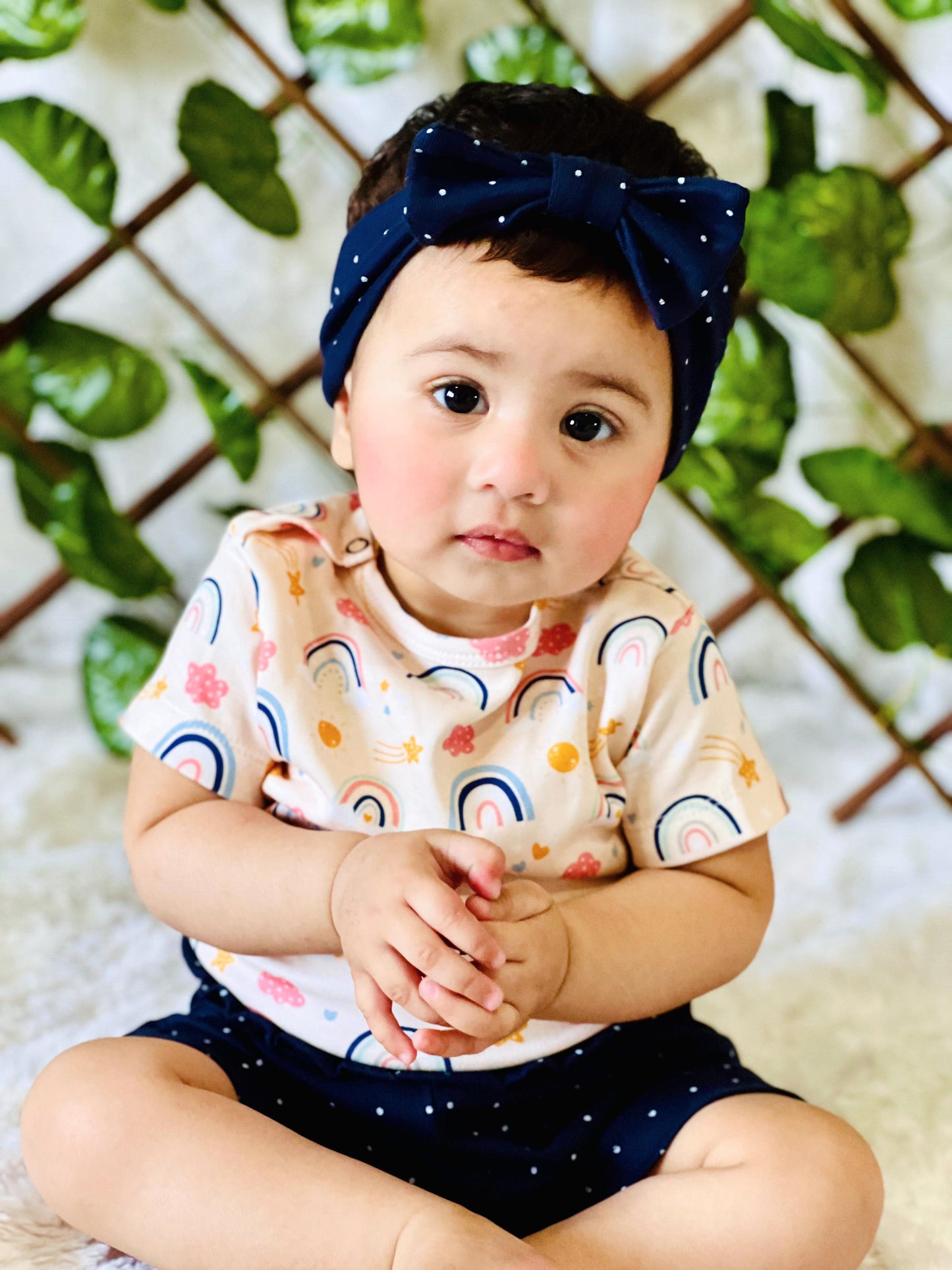 Girls Bodysuits & Shorts (Rainbow)