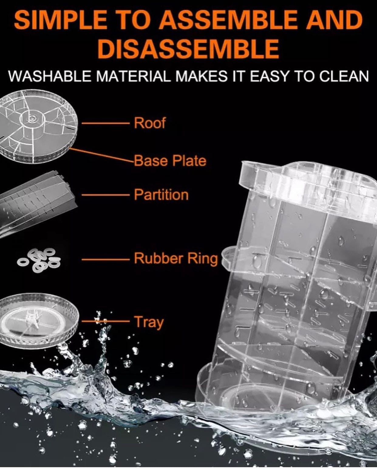 360° Rotating Makeup Organizer, Cosmetic Storage Countertop Organizer, Large Capacity Perfume Make Up Brush Holder,  Fashion Crystal Display Stand, Regular Cosmetic Jewellery Organizer