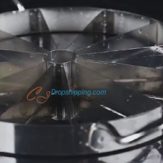 Large stainless steel watermelon cutter